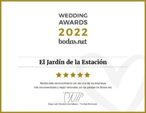 Wedding Awards 2022 - El Jardín de la Estación